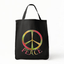 Earth Tone Peace Dark Bags