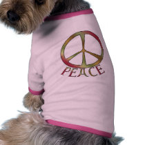 Earth Tone Peace Dog T-Shirt