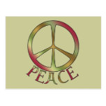 Earth Tone Peace Postcards