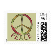 Earth Tone Peace Stamps
