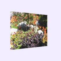 Earth Tone Rock Garden canvas prints