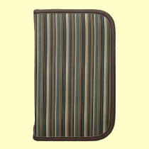 Earth Tone Striped Smartphone Planner Folio planners