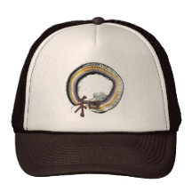 Earth toned Enso - Harmony Trucker Hats