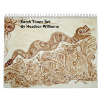 Earth Tones Art Calendar 2007