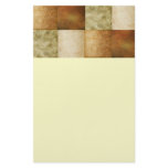 Earth tones grunge block stationary stationery design
