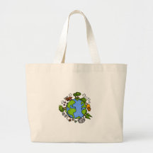 earth tote bags