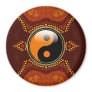 Earth Tribal New Age Yin Yang Magnet