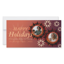 Earth Tribe Holiday New Year Photo Greeting Card