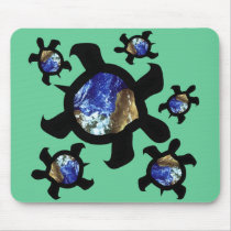 Earth Turtles Mousepad
