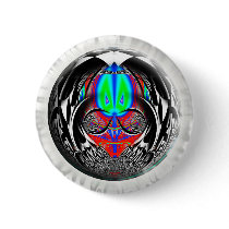 Earth Visitation Commemorative Button
