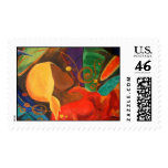 earth wind and fire - close up postage stamps