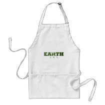 Earth with Zodiac Signs Apron