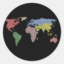 earth world cloth stickers