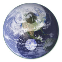 Earth Yin • Yang stickers by EverAfter Earth Yin • Yang stickers