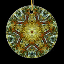 Earthania Star : Geometric Art Ornament ornaments