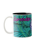 Earthday: Everyday... coffee-cup-graph-swirl Mug