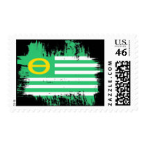 earthday flag postage stamps