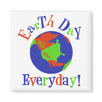 Earthday magnet