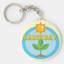 Earthday Shirts and Gifts Key Chain
