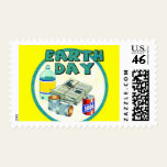Earthday Shirts and Gifts Postage Stamps