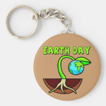 Earthday T Shirts and Gifts Key Chains