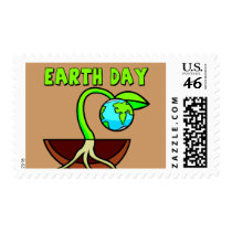 Earthday T Shirts and Gifts Postage Stamp