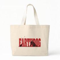 Earthdog Black/Red silhouette bags