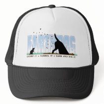 Earthdog color design trucker hats