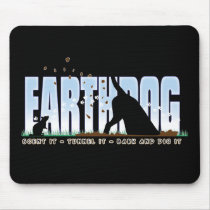 Earthdog color design mouse mats