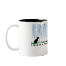 Earthdog color design coffee mug