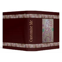 Earthenware Kokopelli Binder