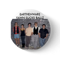 EARTHENWARE yawn sucks balls PIN buttons by theearthenwareyawn EARTHENWARE yawn sucks balls PIN buttons