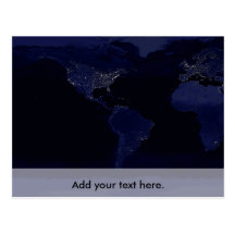 Earthlights Postcard