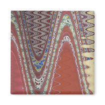 Earthly Abstract magnets by DonnaGrayson Earthly Abstract magnets