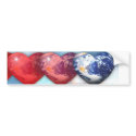 EARTHLY LOVE bumper stickers by redboy23 EARTHLY LOVE bumper stickers