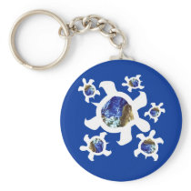 Earthly Turtles Keychain
