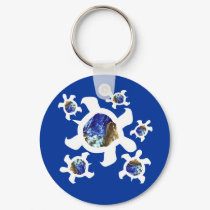 Earthly Turtles Keychain