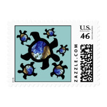 Earthly Turtles Stamps
