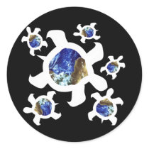 Earthly Turtles Stickers