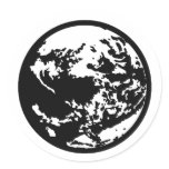 EarthMother Round Stickers