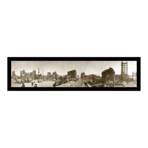 San Francisco Earthquake Print