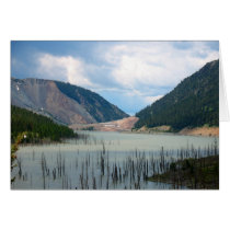 Earthquake Lake by Cynthia Wenslow Card
