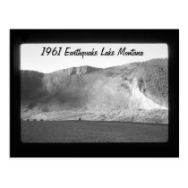 Earthquake Lake Slide Aftermath Montana Postcard postcards