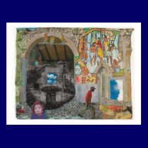 earthquake postcards