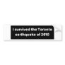 EARTHQUAKE Toronto Bumper Sticker
