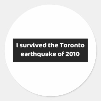 Largest earthquake in toronto