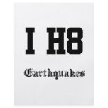 earthquakes flyers