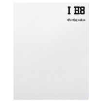 earthquakes personalized letterhead
