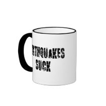 Earthquakes Suck Mug