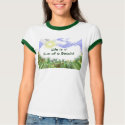 Earthrays - Green Message Shirt by patsarts Earthrays - Green Message Shirt
